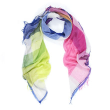 Load image into Gallery viewer, Multi Colour Marea ,Colourful Scarf, Suzy Roher - Topaz Jewelry
