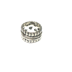 Sterling Silver Meditation Ring,Sterling Silver Spinner Ring Meditation Ring Toronto, Topaz Jewelry