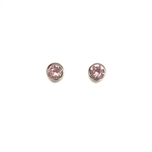 Lilac Swarovski Crystal Stud Earrings,Lilac Crystal Post Earrings,Everyday Color Crystal Post Earrings,Topaz Jewelry