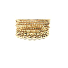 Load image into Gallery viewer, Gold Filled Stretch Bracelet,Stackable Balls Bracelet,Topaz Jewelry
