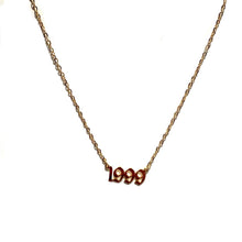 Load image into Gallery viewer, 1999 Year Necklace
