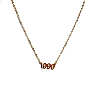 1999 Year Necklace