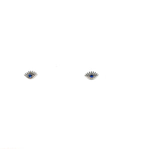 Eyelashes Studs Earrings - Topaz Custom Jewelry