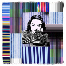 Load image into Gallery viewer, Bette Davis Scarf ,,Colourful Scarf, Suzy Roher - Topaz Jewelry
