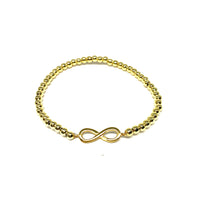 Load image into Gallery viewer, Gold Infinity Bracelet - Topaz Jewelry
