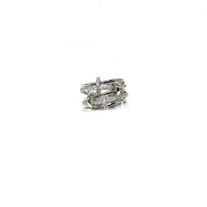 Entwined ring - Topaz Custom Jewelry