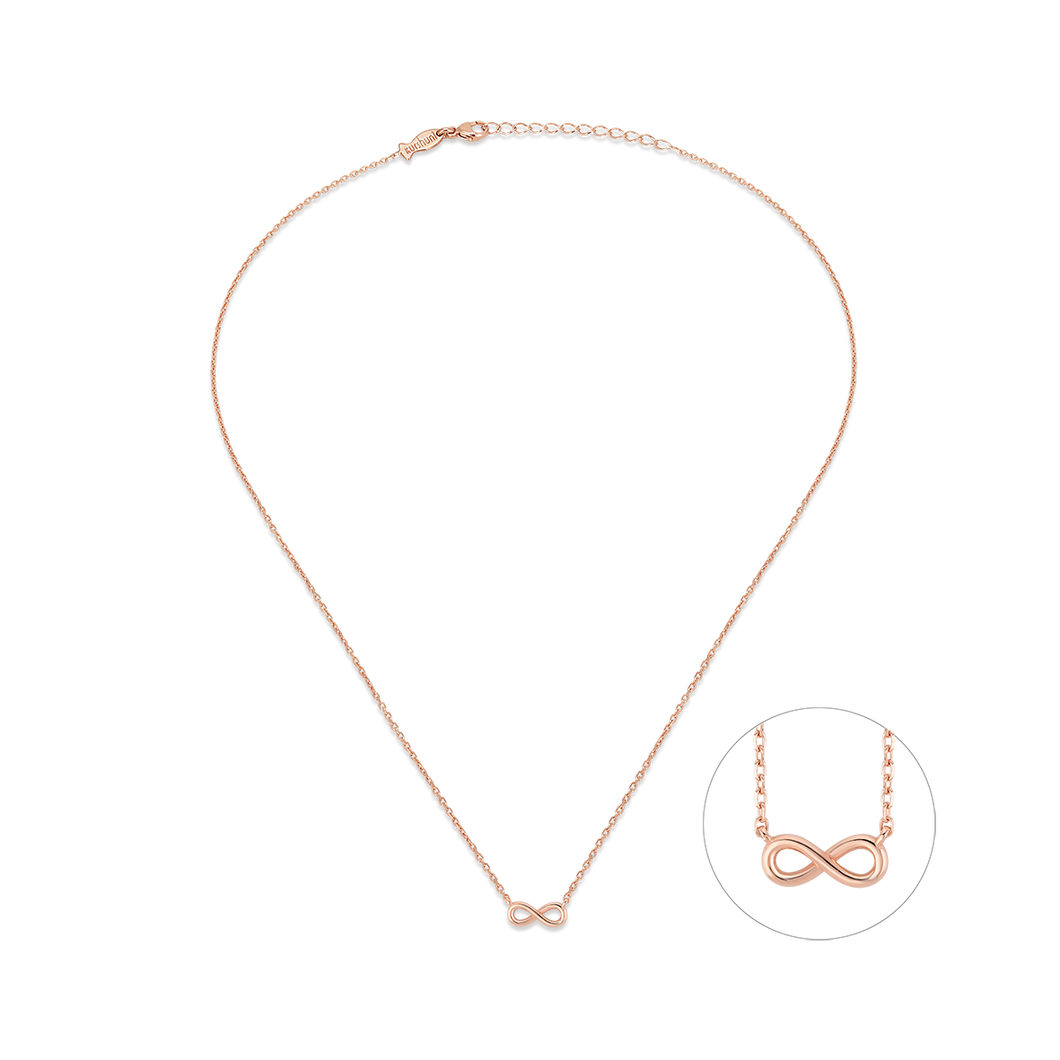 Infinity Necklace - Topaz Custom Jewelry