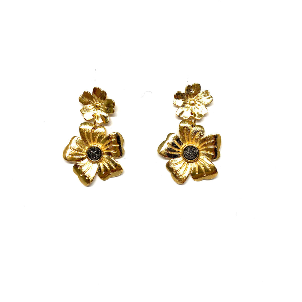 Lara Earrings - Topaz Custom Jewelry