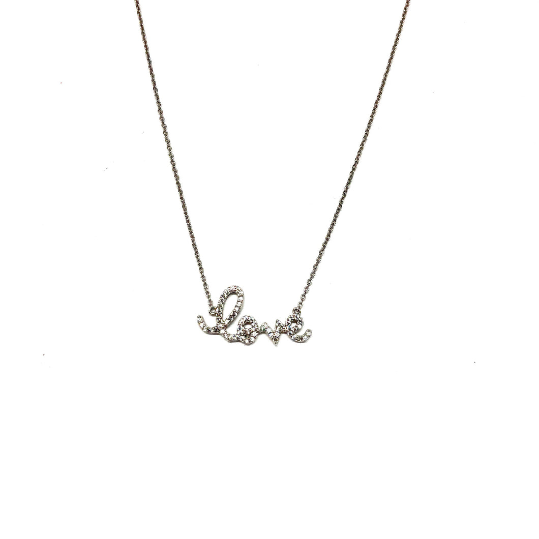 Love Necklace - Topaz Custom Jewelry